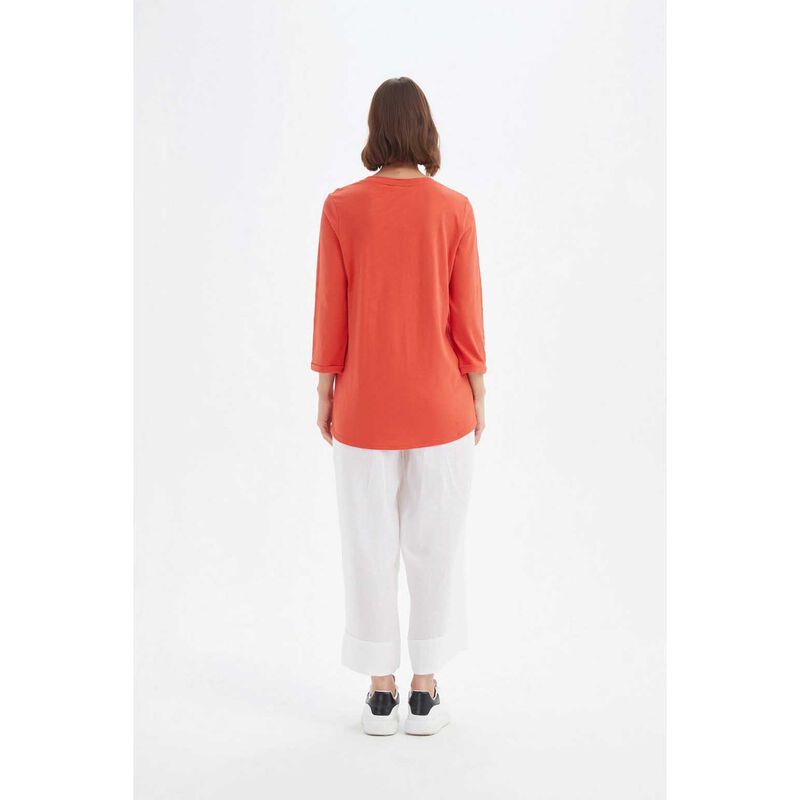 TIRELLI V Insert 3/4 Sleeve Tee image number 1